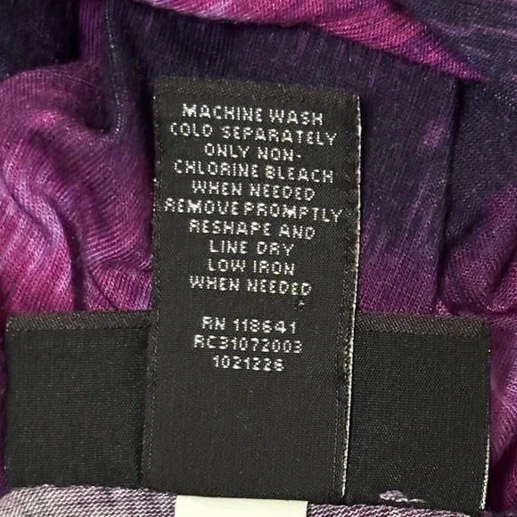 Lane Bryant Purple striped tank hi lo maxi dress plus size 14/16 - Picture 8 of 8